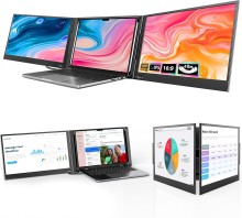 Monitor Portable Dual Doble FHD 15.5 Z80A 16:9 Tipo C 