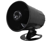 Megáfono Sirena American Xtreme 6 tonos 12v 30w SI-165