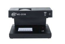 Detector de billetes falsos EVL 3 en 1 magnético luz uv lupa MD-2038