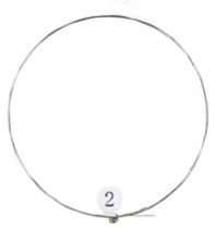 Cuerda para guitarra eléctrica metálica #2 varios