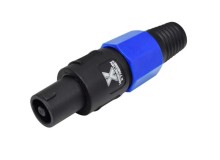 Adaptador American Xtreme plug speakon plástico 4 pines QX-4849HQ