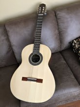 Guitarra artesanal san Bartolome 39 joseu romerillo y cipres