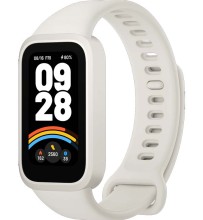 Reloj smart band Xiaomi 9 active beige blanco