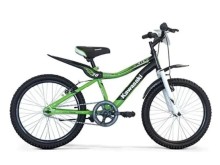 Bicicleta Kawasaki aro 20 aluminio verde