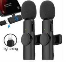 Micrófono para celular wireless Ldnio tipo C y lightning K9