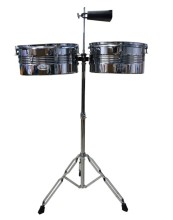 Timbal Orich 13/14 pulgadas con campana plateado
