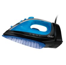 Plancha Oster vapor vertical 1500w 250ml azul cable retráctil