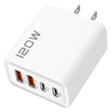 Cargador de pared 120W 3U + 2PD PD Power Fast Charge