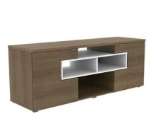 Mueble Para Tv Smile Plus Blanco Rustico