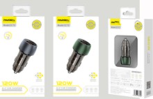 Cargador vehicular Pavareal 120w CC72