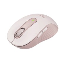 Mouse Logitech M650 Medium Rosa Diestro Multiplataformas wireless 