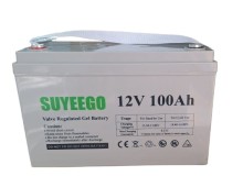 Bateria De Gel 12v 100a Suyeego Sistema Solar Paneles Solares