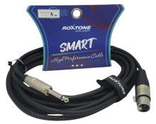 Cable de audio Roxtone Plug 6.3 a XLR 5 Metros 
