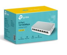 Switch TP-Link LS1008 8 Puertos Fast Ethernet Cubierta Platica Plug And Play