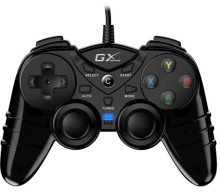 Palanca de juegos Genius Maxfire GX-17UV 2 motores vibración para pc y ps3