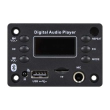 Modulo reproductor mp3 c usb sd fm bt mic 5-12v MOD-D136