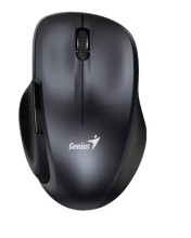 Mouse Inalambrico  Genius Ergonomico 8200S Wireless Negro Silencioso  5 Botones