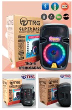 Parlante TNG-8 60000W 8 bluetooth radio fm usb