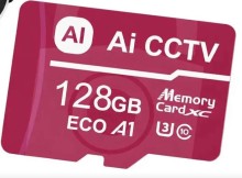 Memoria Micro SD Zyntra 128GB A1 U3 ZYNMSD128 AI CCTV