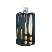 SET UMCO BBQ 3 PIEZAS 9390 CON ESTUCHE  