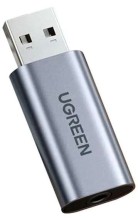 Adaptador De Audio sonido estéreo Usb A 3.5mm Ugreen CM-383