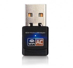 Adaptador Usb Wifi Dual Doble Banda 2,4/5ghz 600mbs 11ac 11n 