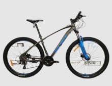 Bicicleta GTI aro 29 pro 3 gris-azul 24 velocidades