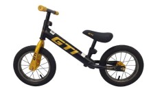 Bicicleta GTI RIDER X Aro 12 de Equilibrio negro dorado (De 2 a 5 Años) 