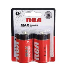 Pila D2 RCA LR20-2b 2 pilas ultra alcalinas