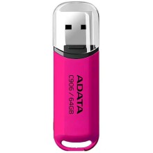 Memoria Flash Adata 64GB C906 Rosada 2.0
