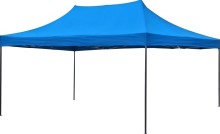 Carpa despegable reforzada tubo negro color azul folding 3*4.5 