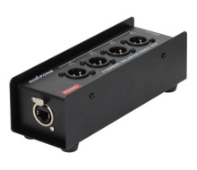  Splitter Roxtone 4 plug xlr x rj45 PS 4md