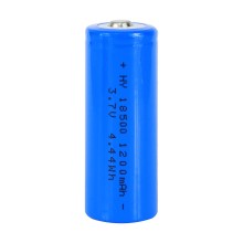 Pila recargable Li-ion LI-18500 1200mah 3.7V azul