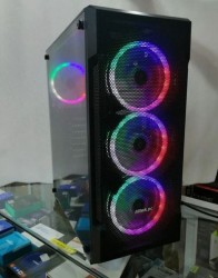 Case Gamer Altek 200-r02 Cooler Rgb Atx Vidrio Templado 