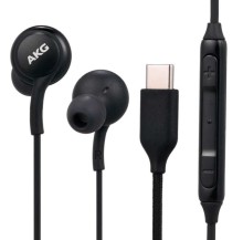 Audífonos con cable tipo C Samsung AKG negros micrófono llamadas