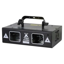 Laser RGB American Xtreme Dos Túneles Full Mix Color AX-LASER02
