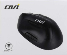Mouse ergonómico wireless/BT Ovi MS-2111 negro
