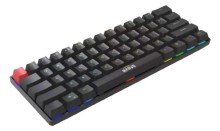 Teclado Mecánico Gamer Marvo KG-933G SP Saber 61 Negro
