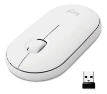 Mouse Logitech Pebble M350 Wireless Usb Bluetooth Silencioso