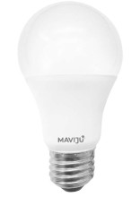 Foco Maviju bola led a60 09w e27 6500k 800lm 100-240v 15000h 200° IL070460