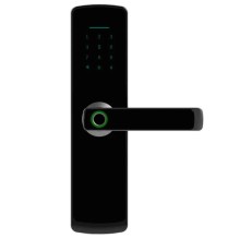 Cerradura digital RCA HF810-BLK Wi-Fi, Huella, Código, Tarjeta Magnética y Llave con Tuya smart