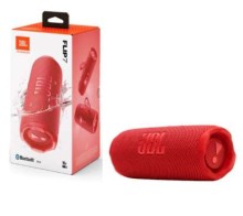 Parlante bluetooth inalámbrico JBL Flip 7 rojo 16 horas IP68