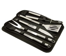 Kit de barbacoa 5 piezas de acero, multi usos
