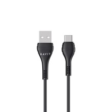 Cable Havit Usb Macho a Micro Usb Negro 1mt HV-CB6159