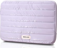 Estuche para laptop 14 pulgadas con cremallera purpura