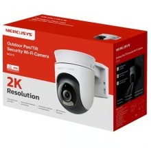 Cámara Mercusys C 510 wi-fi panorámica para exteriores 2k