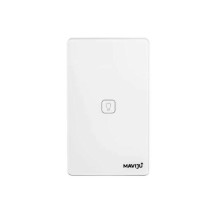 Interruptor Maviju smart wifi 2.4ghz sencillo blanco 200w 100-250v L-N