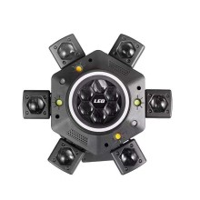 Luz Led Esenario Discotenca 6 brazos LED STRIP RGBW Haz Laser