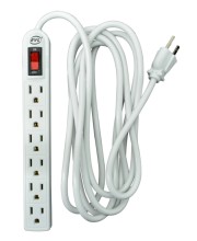 Regleta EVL 6 tomas 3 metros  EV-630WH