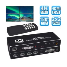 Expansor controlador de Pared hasta 4 pantallas VIdeo Wall + Control  hasta 4 HDMI DVI 